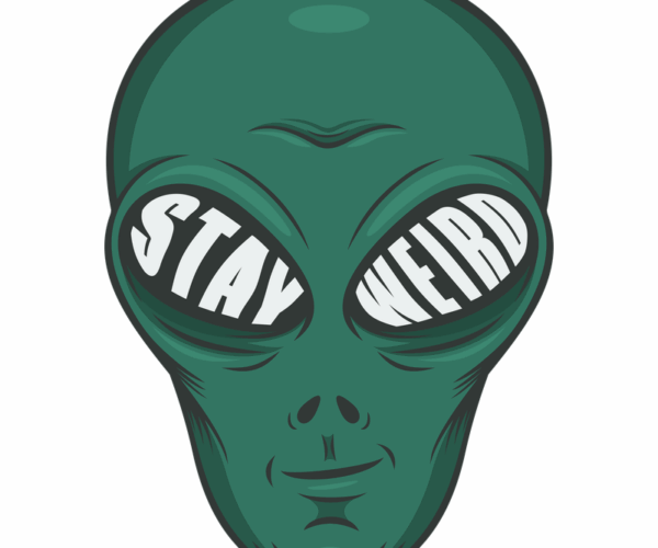 Alien Head - Stay Weird