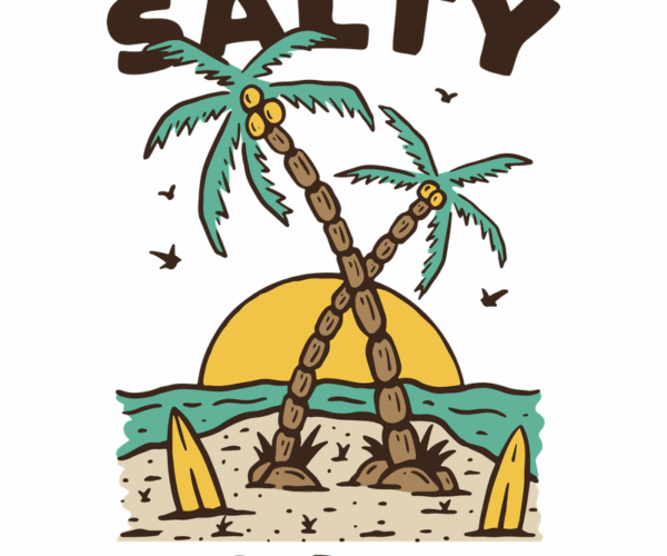 Salty Vibes - Tropical Beach Design