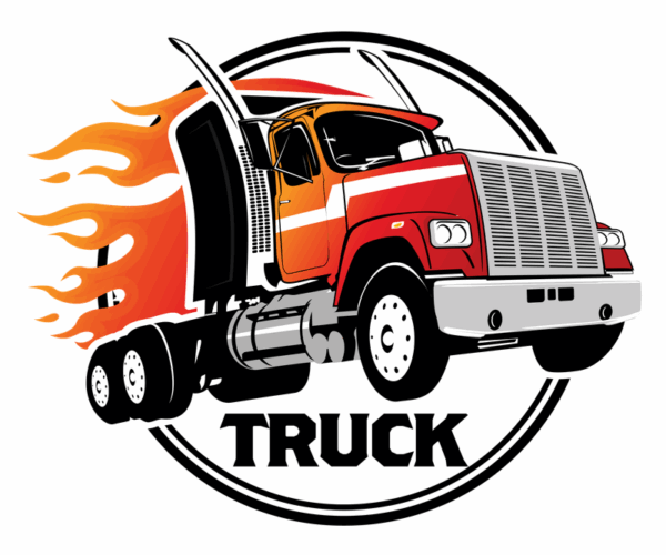 Truck On Fire - Cartoon Speed