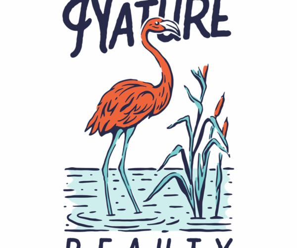 Flamingo Grace - Lakeside Beauty