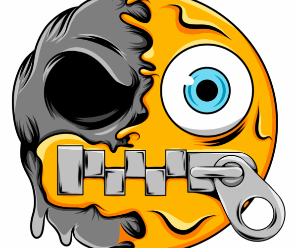 Zipper Face - Emoji Transformation