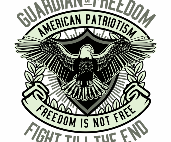 Guardian Eagle - Patriotic Emblem