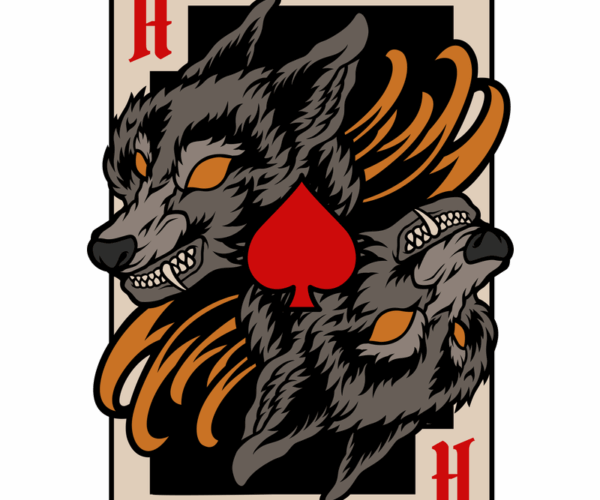 Wolf Ace - Savage Card Art