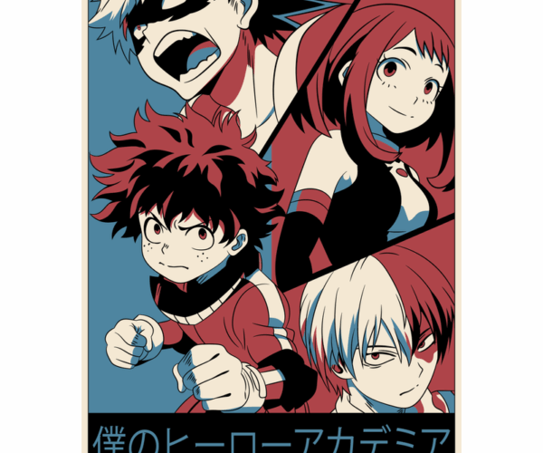 My Hero Academia - Pop Art Tribute
