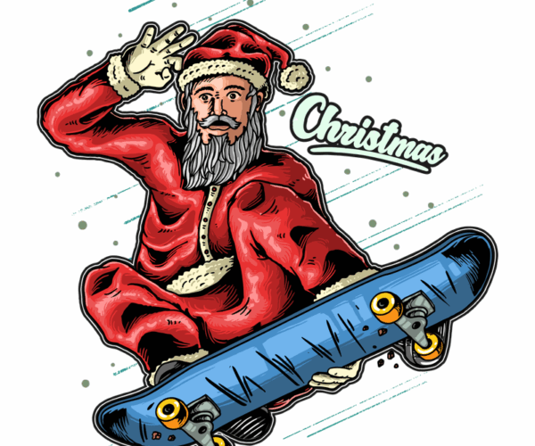 Skater Santa - Holiday Grind