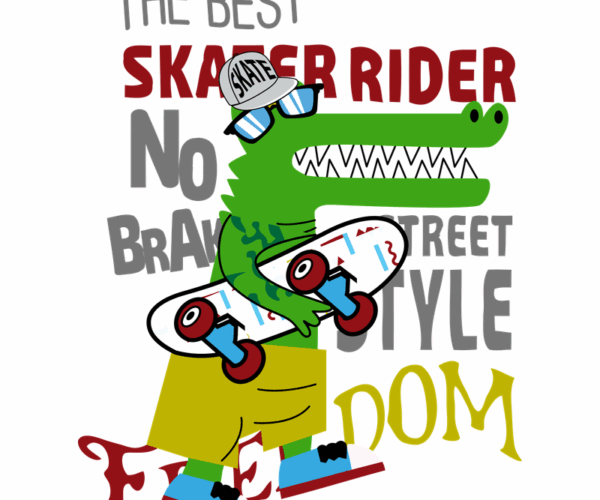 Skater Gator - Rad Reptile