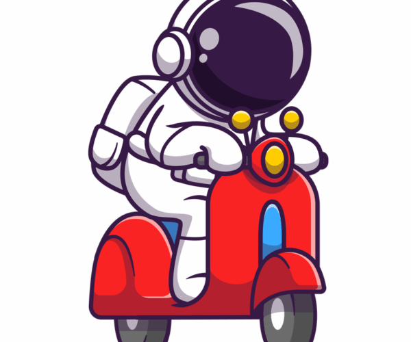 Astro Scooter - Space Delivery