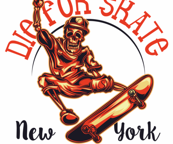 Skate Skeleton - Urban Action Design