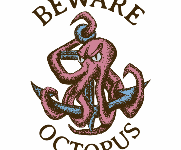 Angry Octopus - Nautical Menace Edition