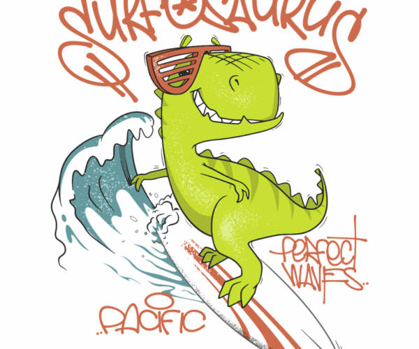Surfo-saurus - Radical Waves