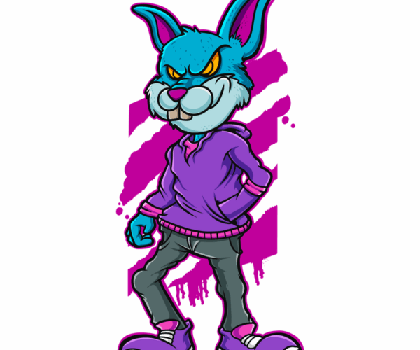 Grumpy Bunny - Urban Attitude