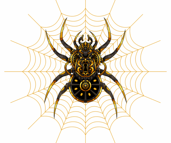 Steampunk Spider - Clockwork Arachnid