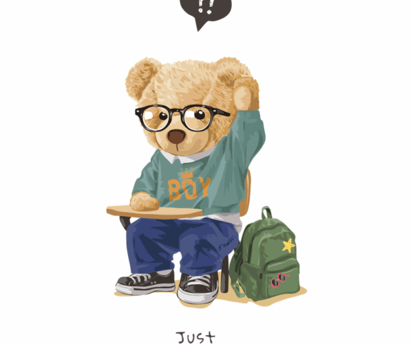 Bookish Bear - Curious Student Edition