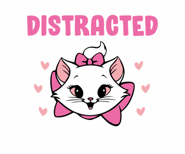 Easily Distracted + Kitten Design