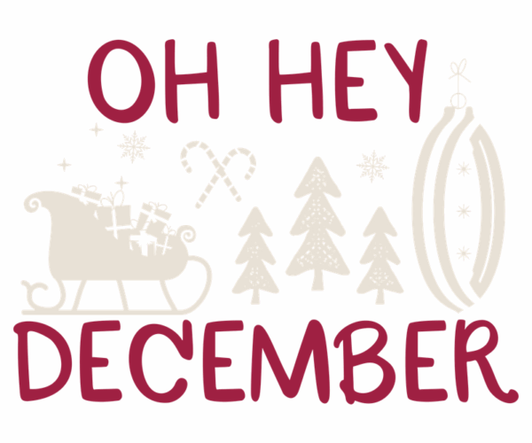 Oh Hey December - Holiday Sleigh