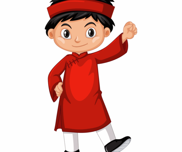 Áo Dài Boy - Traditional Celebration