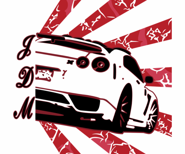 JDM Skyline - Japanese Rising Sun
