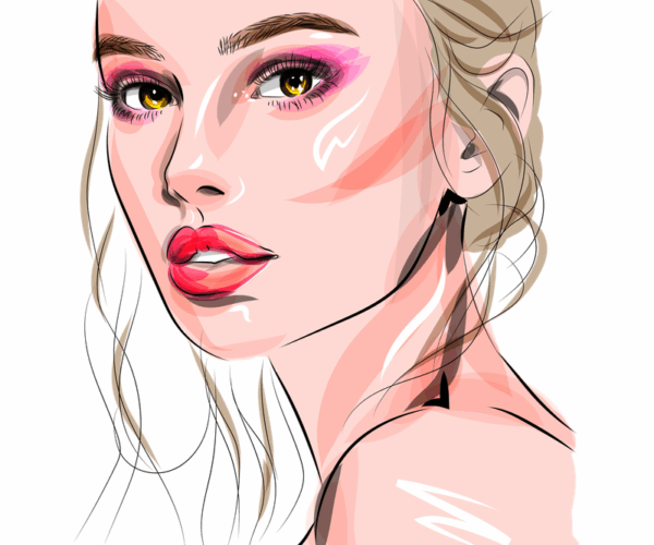 Makeup Portrait - Creative Pink Edition