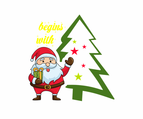 Santa's Christmas - Begins with Christ