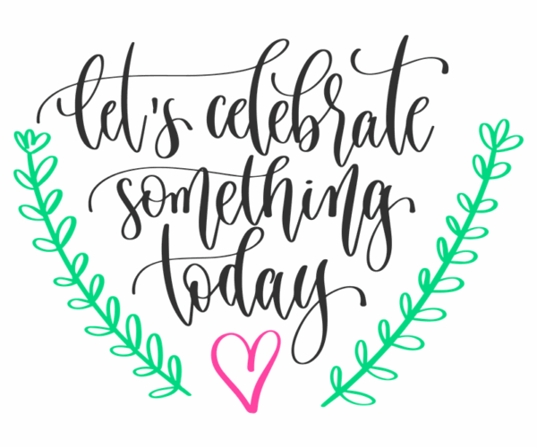 Calligraphy Celebration - Heart and Vines
