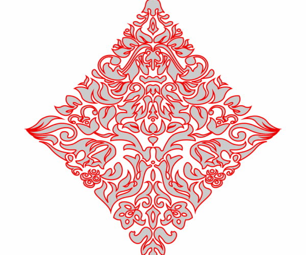 Ornamental Diamond - Intricate Design