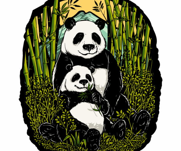 Panda Delight - Bamboo Forest Buddies