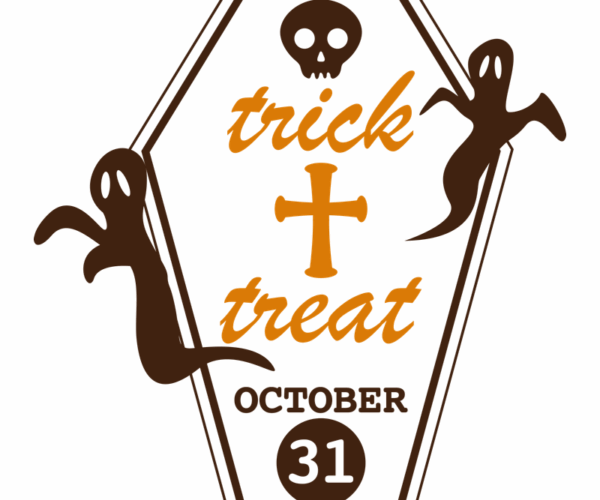 Halloween Greetings - Coffin Frame