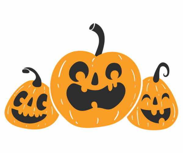 Jack-O'-Lanterns - Halloween Trio