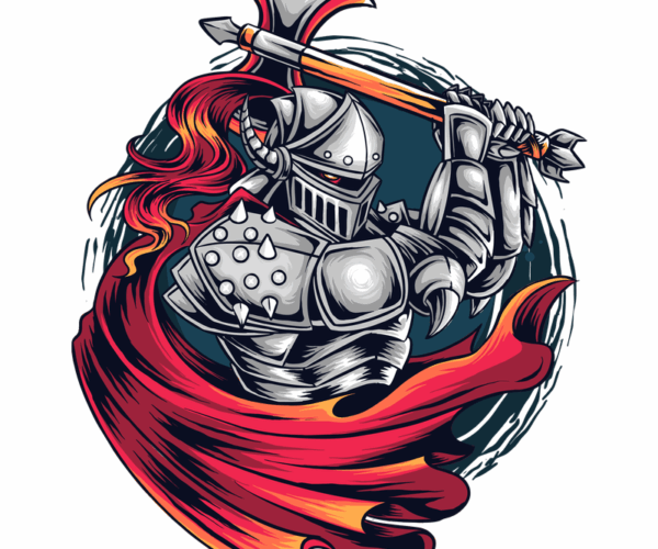 Armored Knight - Battle Axe Warrior