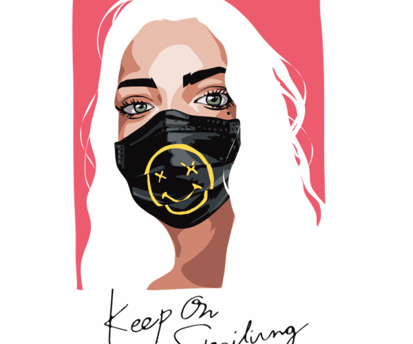 Keep Smiling - Masked Optimism
