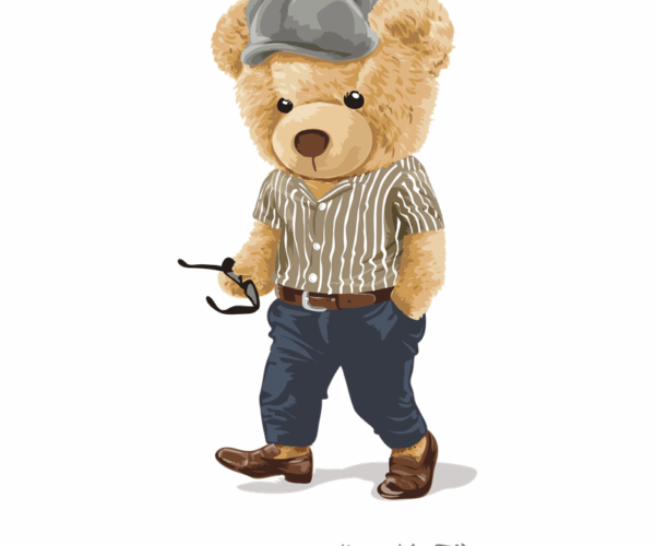 Dapper Bear - Stylishly Suited