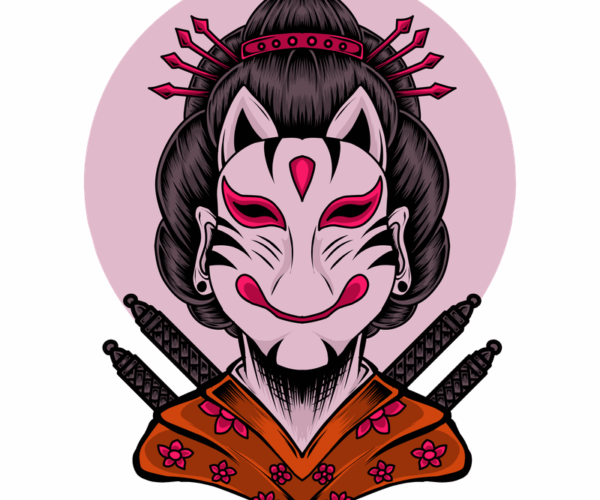 Kitsune Geisha - Guardian Spirit