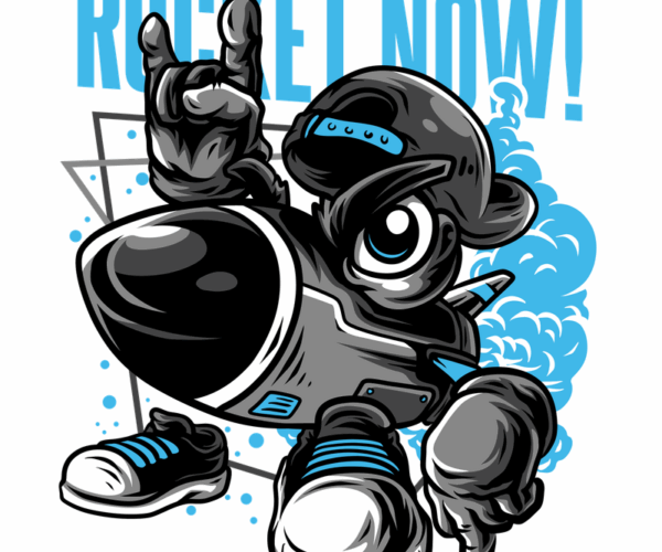 Rocket Now! - Energetic Mascot Edition