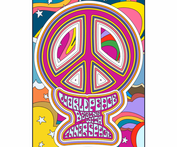 Psychedelic Peace - Groovy Poster Art