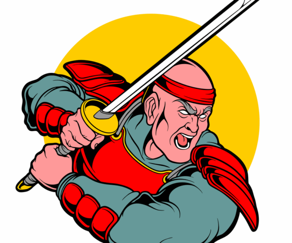 Fighting Samurai - Warrior Spirit