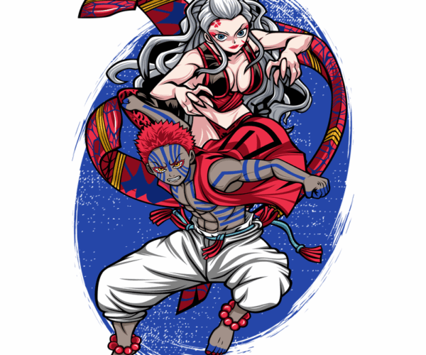 Gyutaro & Daki - Dynamic Duo Design