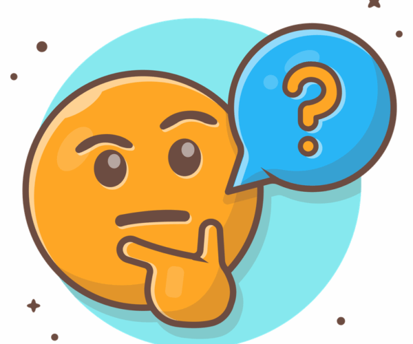 Thinking Emoji - Questioning Expression