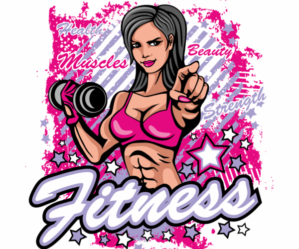 Fitness Motivation - Empowering Graphic