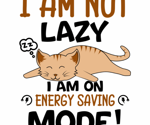 Lazy Cat - Energy Saving Mode