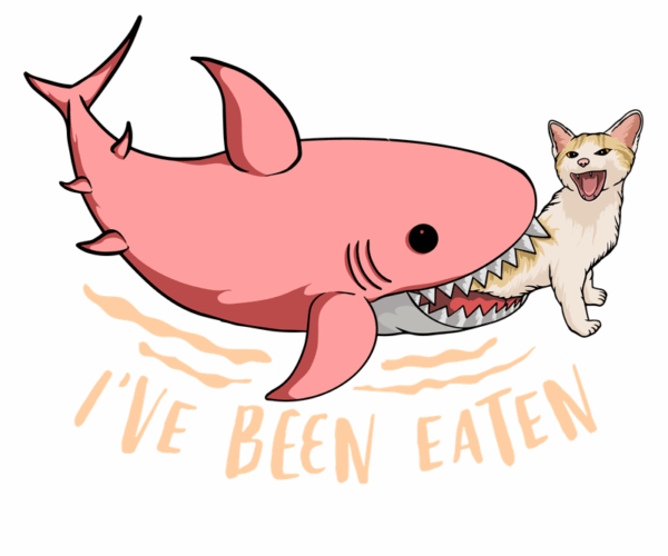 Pink Land Shark + Cat Emergency