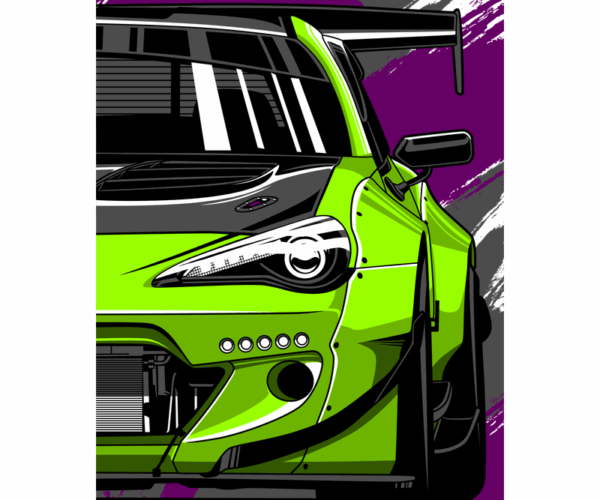 Tuned Toyota 86 - Widebody Drift King