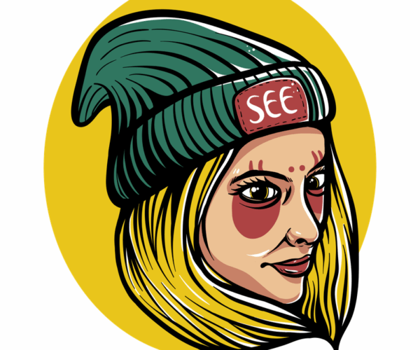 See Beanie - Urban Portrait Design