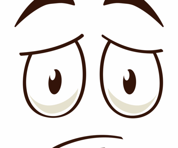 Sad Eyes - Cartoon Expression