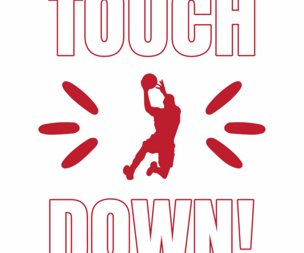Slam Dunk Touchdown - Sports Crossover Graphic