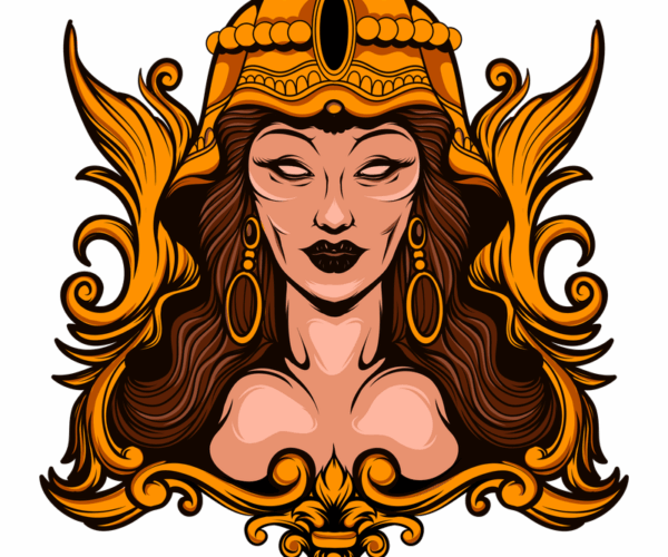 Goddess Portrait - Ornate Elegance
