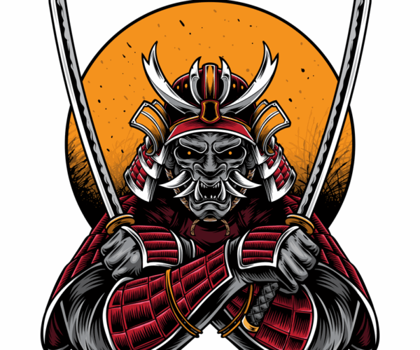 Samurai Warrior - Crimson Moon