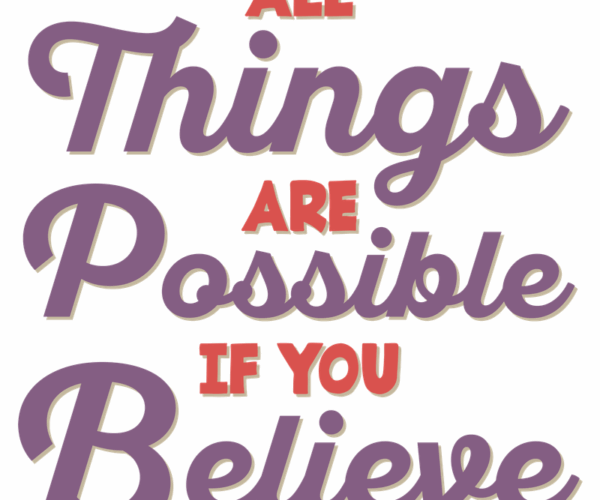 Believe Type - Retro Style