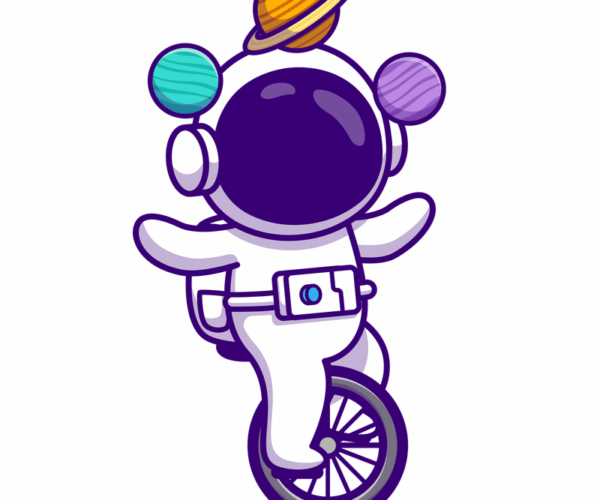 Astronaut Juggler - Cosmic Circus Act