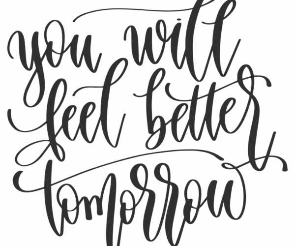 Encouragement Card - Handwritten Typography