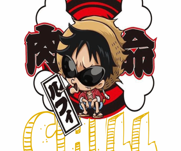 Luffy Chill - Manga Vibe